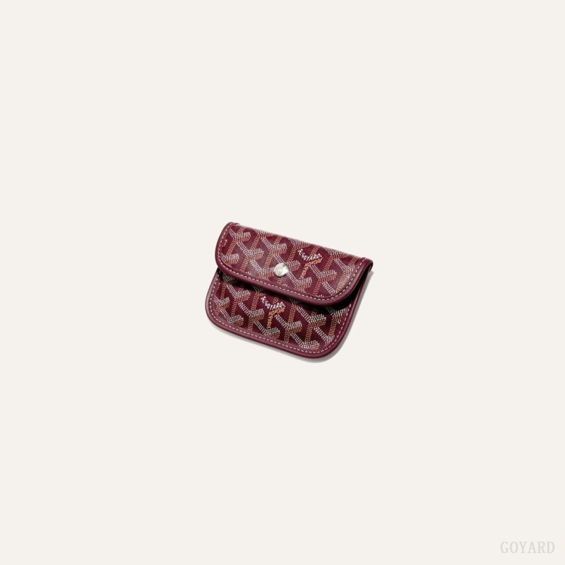 Burgundy Goyard ANJOU MINI BAG | EVHD7162