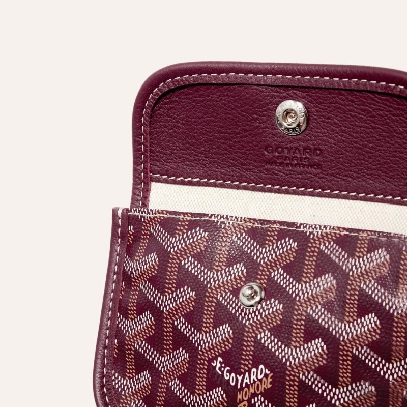 Burgundy Goyard ANJOU MINI BAG | EVHD7162