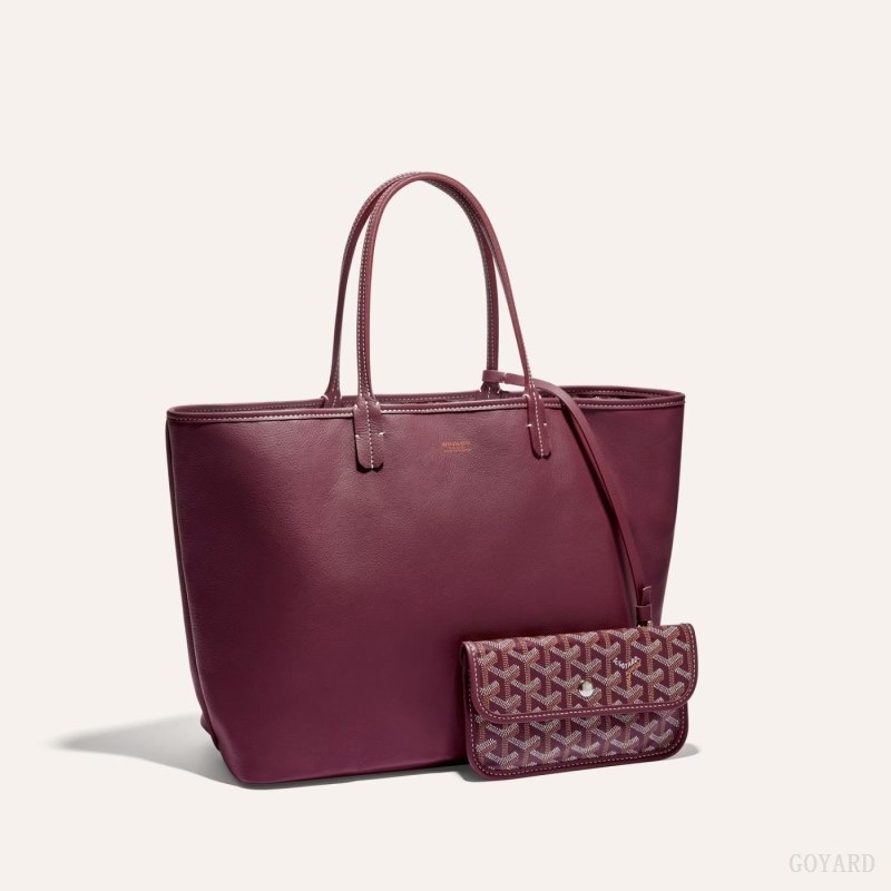 Burgundy Goyard ANJOU PM BAG | LMOB3987