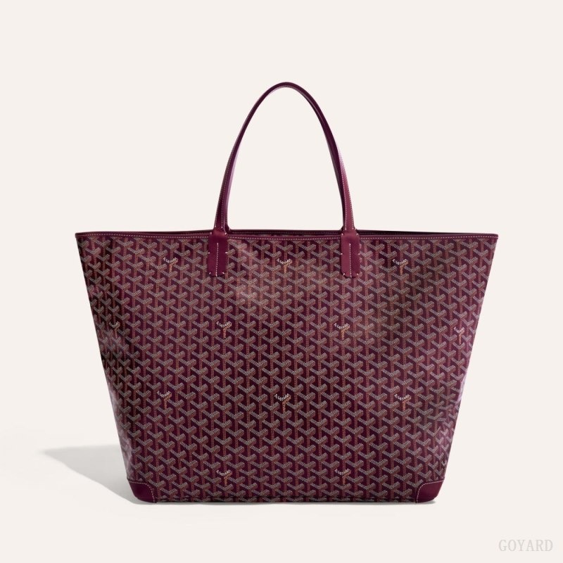 Burgundy Goyard ARTOIS GM BAG | CXWY4357