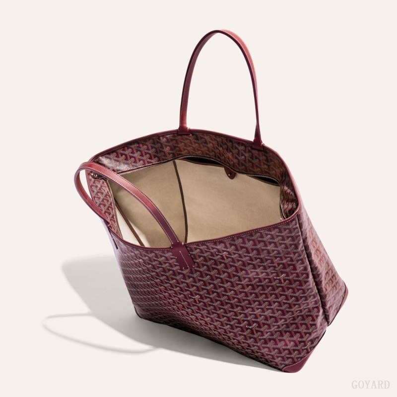 Burgundy Goyard ARTOIS GM BAG | CXWY4357