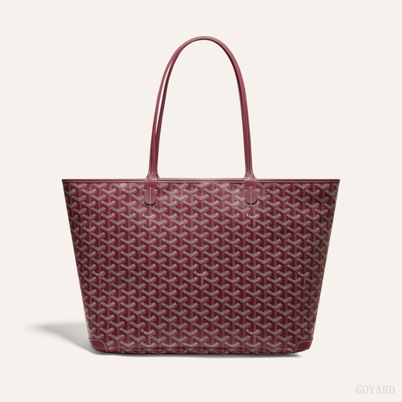 Burgundy Goyard ARTOIS MM BAG | LHUD4716