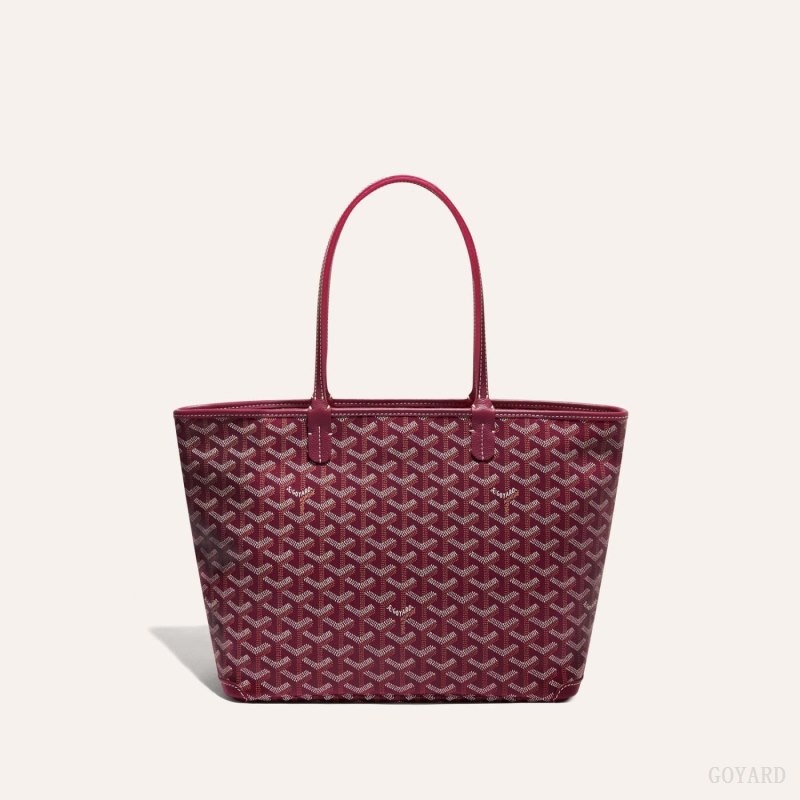 Burgundy Goyard ARTOIS PM BAG | NXPU2072