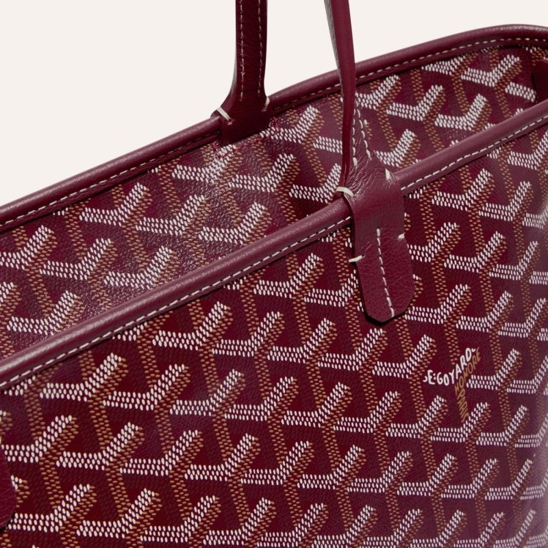 Burgundy Goyard ARTOIS PM BAG | NXPU2072