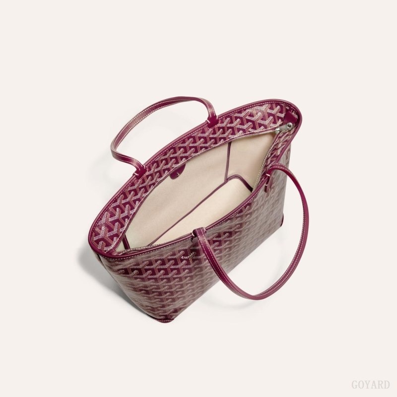 Burgundy Goyard ARTOIS PM BAG | NXPU2072