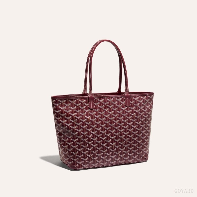 Burgundy Goyard ARTOIS PM BAG | NXPU2072