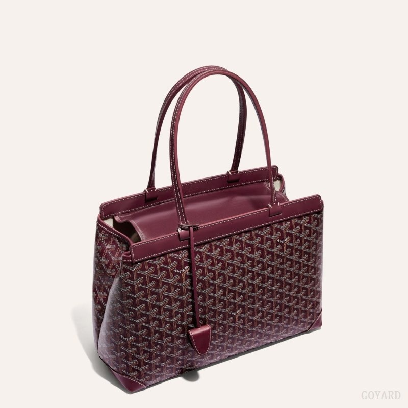 Burgundy Goyard BELLECHASSE BIAUDE PM BAG | HQBN7938