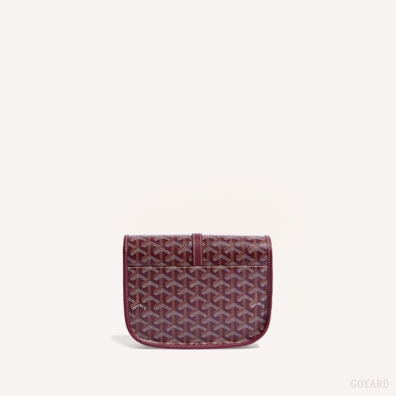 Burgundy Goyard Belvedere PM Bag | JIWN1043