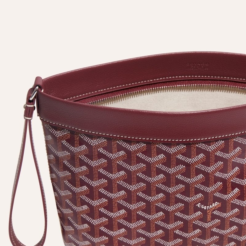 Burgundy Goyard Conti pouch | QWYZ6603