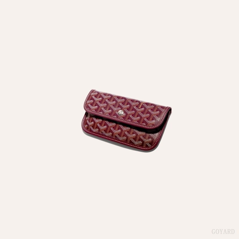 Burgundy Goyard HARDY PM BAG | DBJX2977