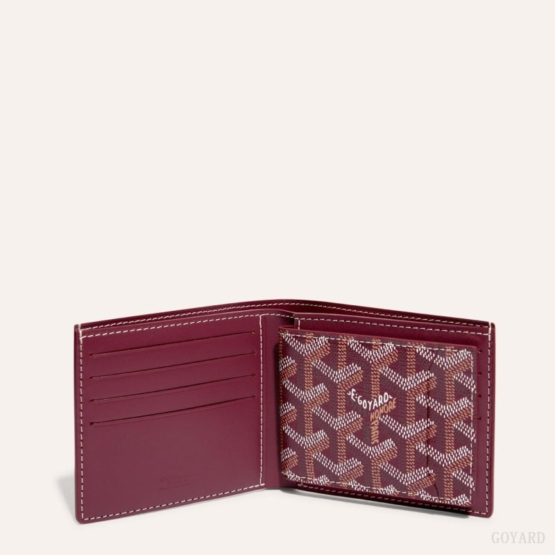 Burgundy Goyard INSERT VICTOIRE CARD WALLET | INBA2843