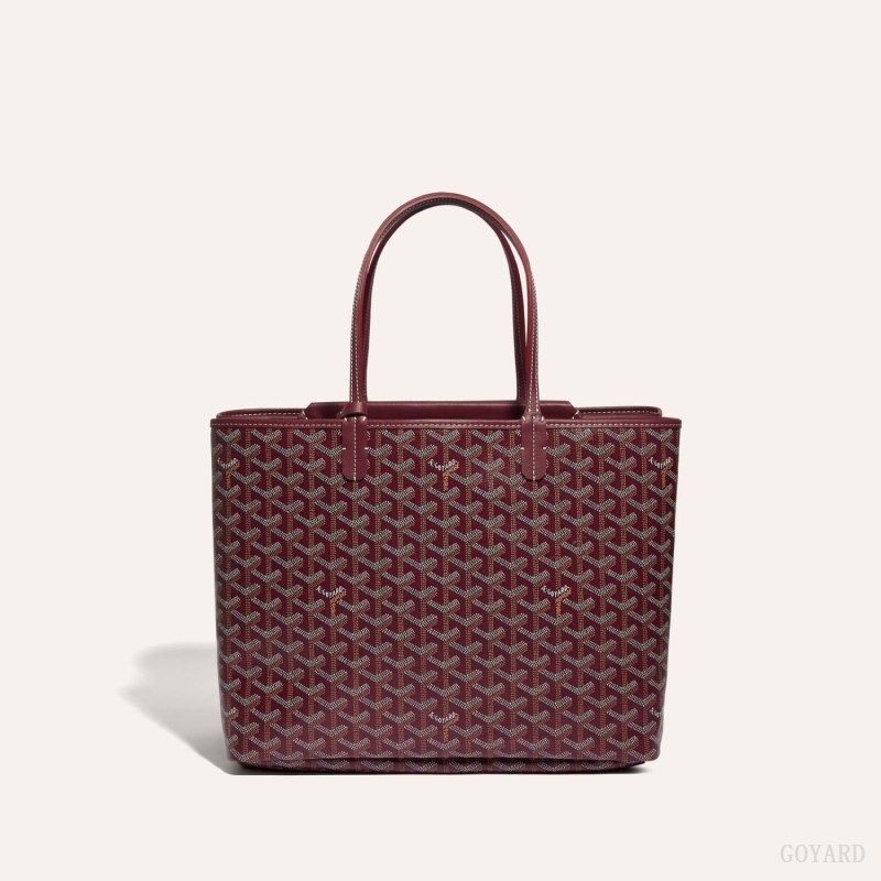 Burgundy Goyard ISABELLE BAG | GMFX2456