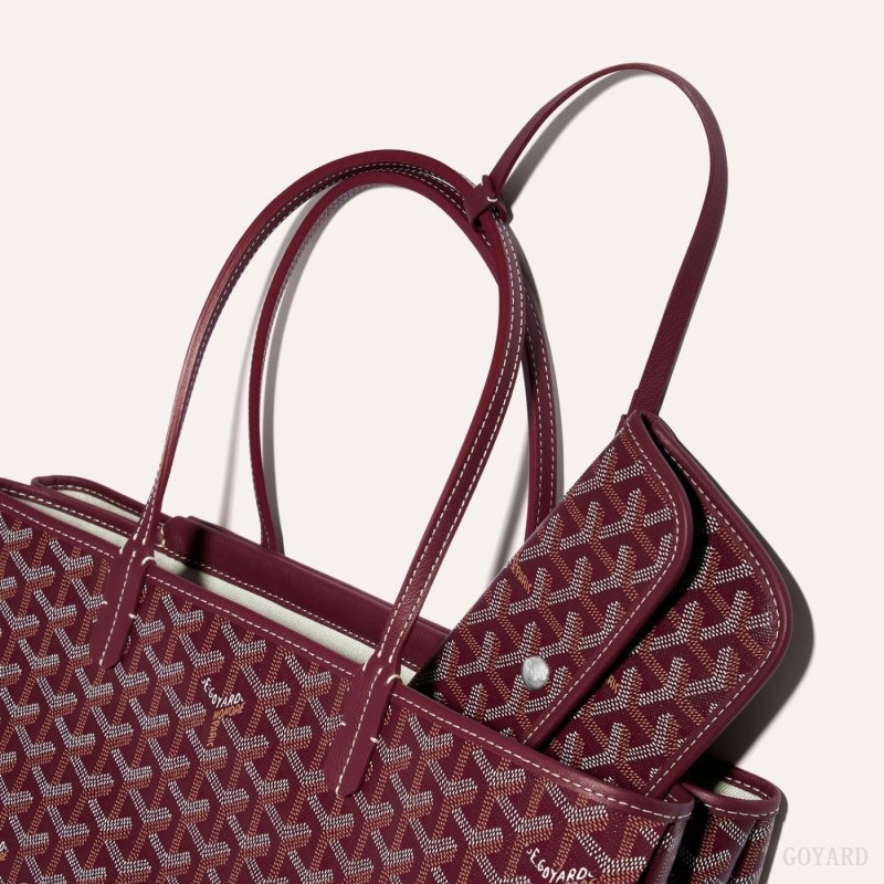 Burgundy Goyard ISABELLE BAG | GMFX2456