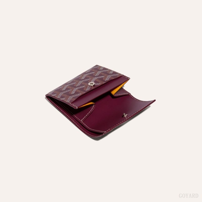 Burgundy Goyard MARIGNY WALLET | MULN8823