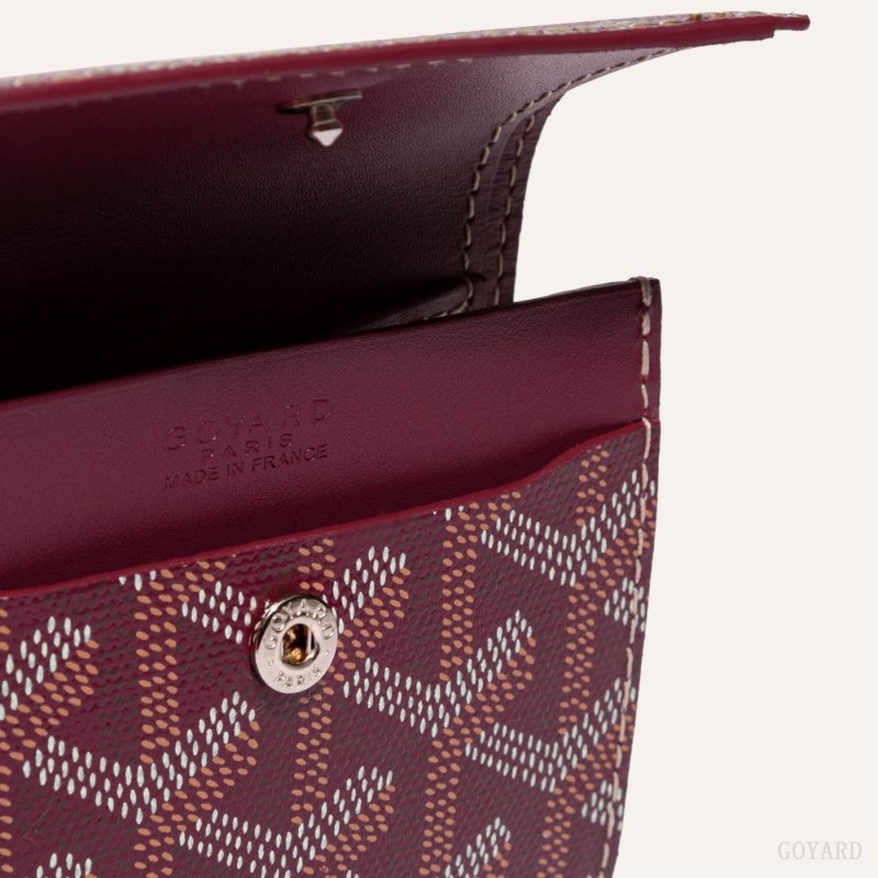 Burgundy Goyard MARIGNY WALLET | MULN8823