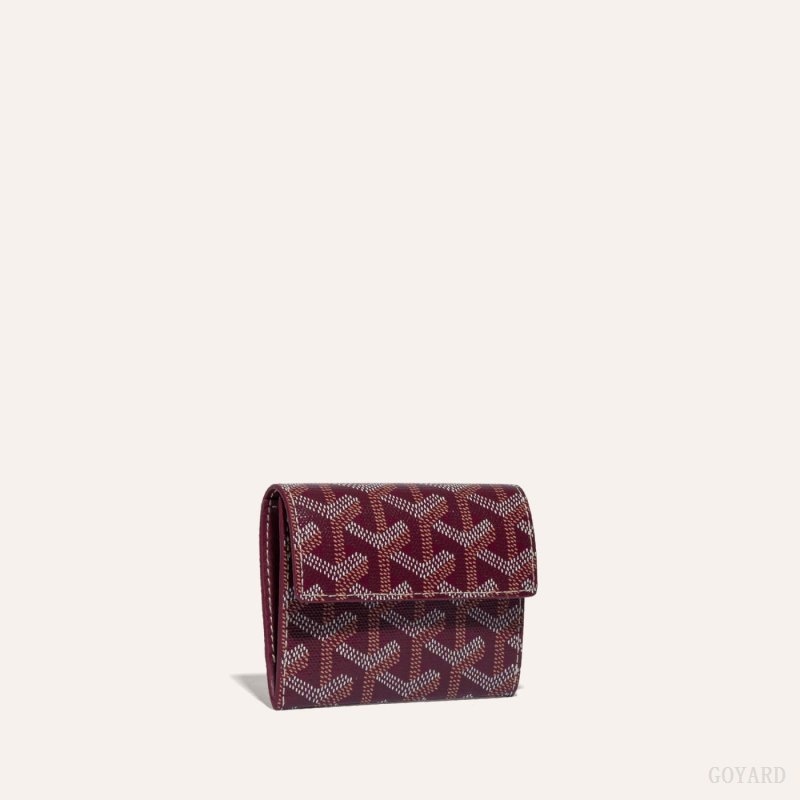 Burgundy Goyard MARIGNY WALLET | MULN8823