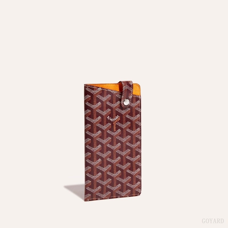 Burgundy Goyard Montmartre GM Case | XZAM9492