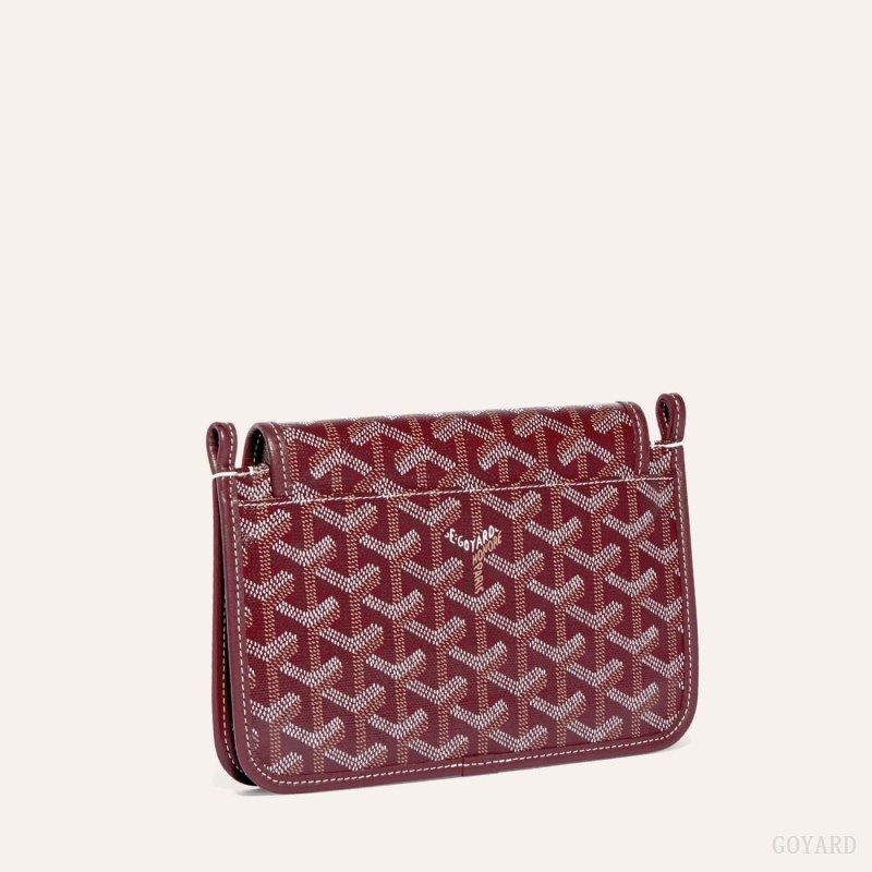 Burgundy Goyard PLUMET POCKET WALLET | GIIS2631