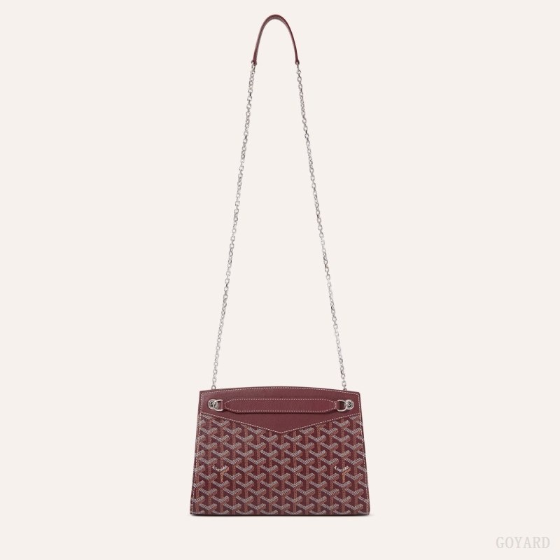 Burgundy Goyard Rouette Structuré PM Bag | MZII1857