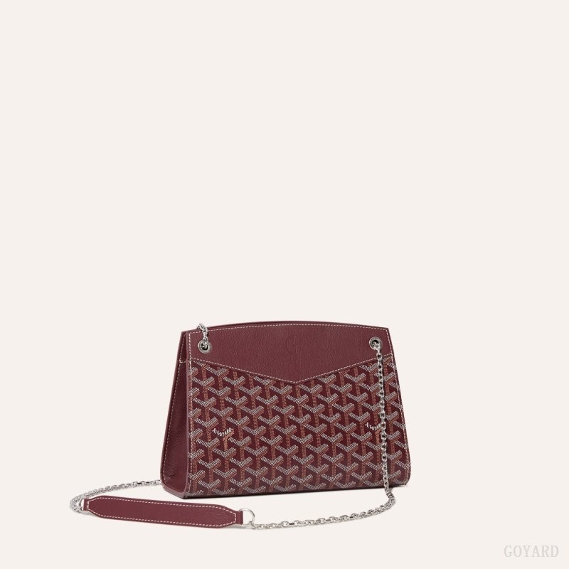 Burgundy Goyard Rouette Structuré PM Bag | MZII1857