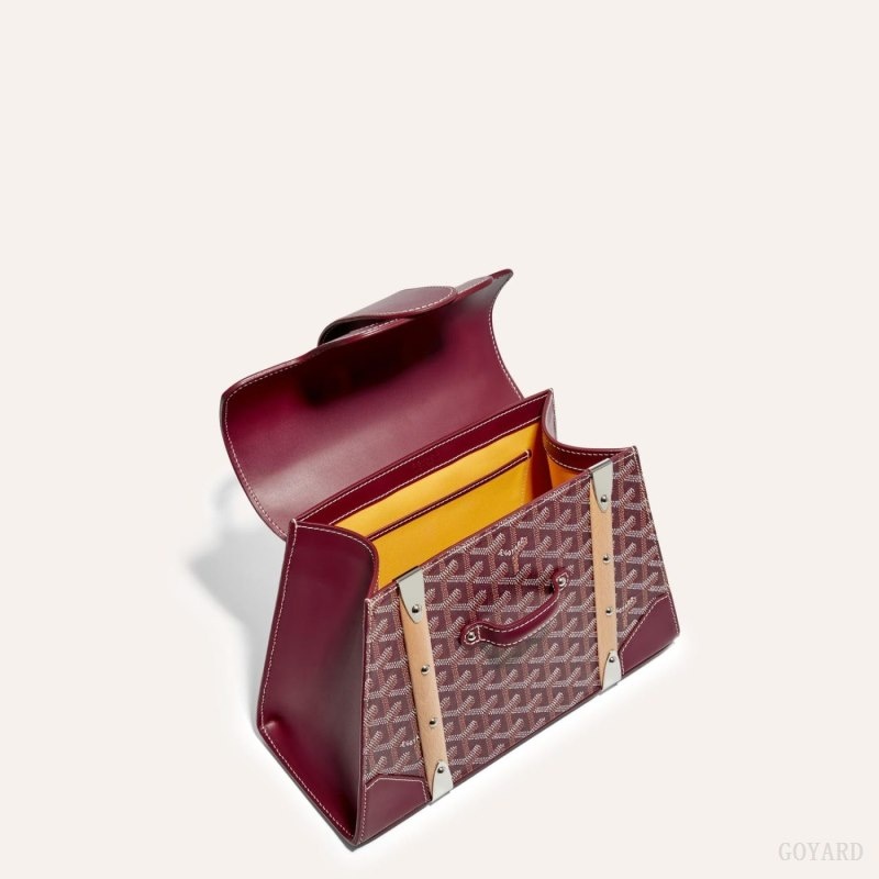 Burgundy Goyard SAÏGON PM BAG | UKNR1456