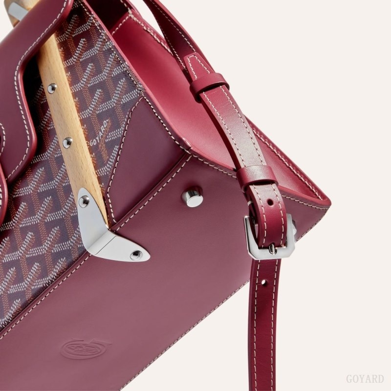 Burgundy Goyard SAÏGON PM BAG | UKNR1456