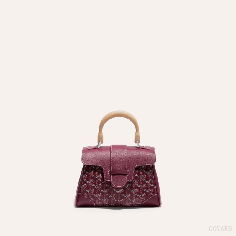 Burgundy Goyard SAIGON SOUPLE MINI BAG | JJET9622