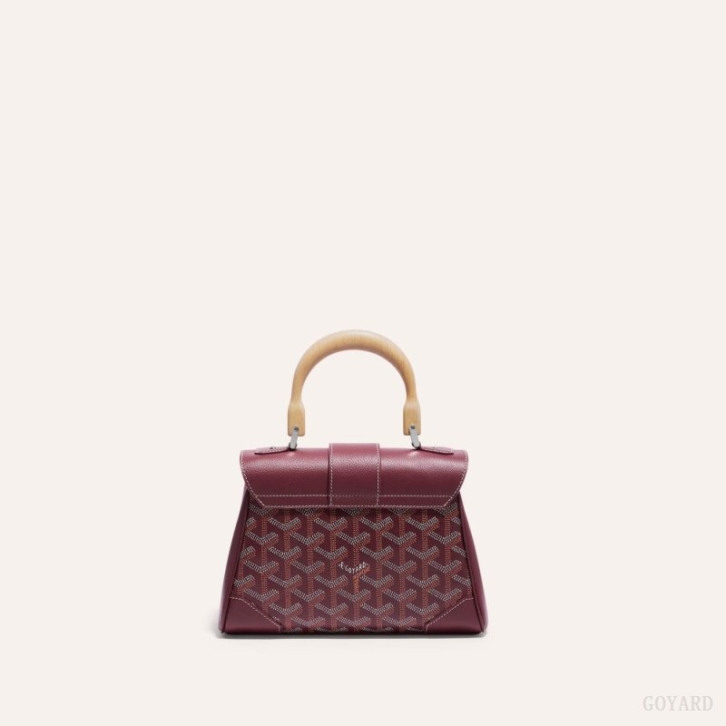 Burgundy Goyard SAIGON SOUPLE MINI BAG | JJET9622