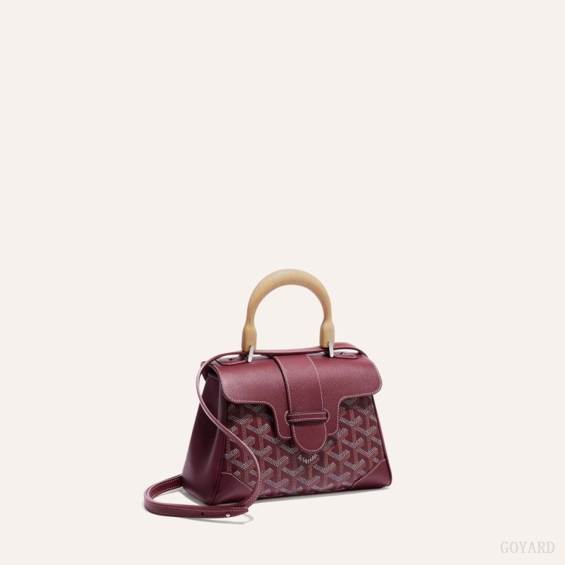 Burgundy Goyard SAIGON SOUPLE MINI BAG | JJET9622