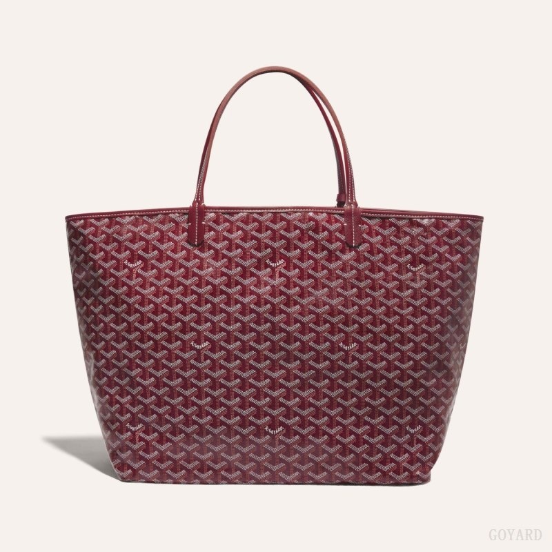 Burgundy Goyard SAINT LOUIS GM BAG | USMA9204