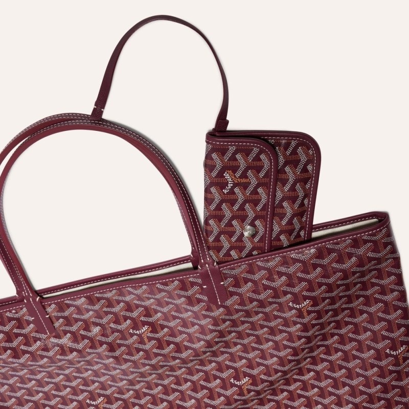 Burgundy Goyard SAINT LOUIS GM BAG | USMA9204