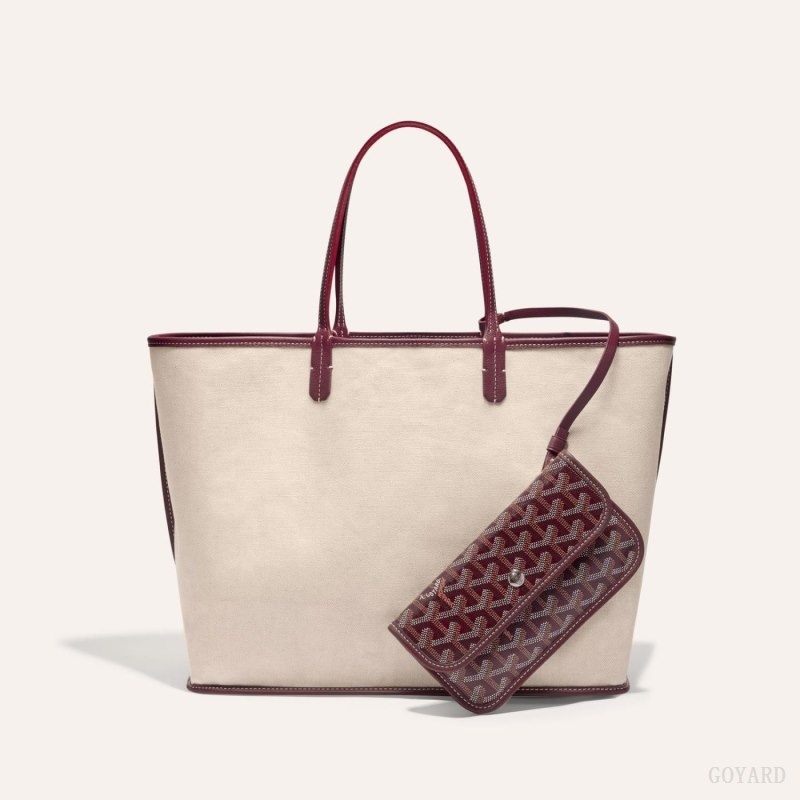 Burgundy Goyard SAINT LOUIS PM BAG | IQKM3192