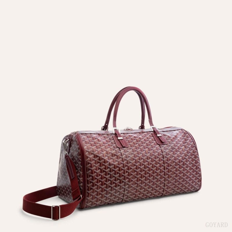 Burgundy Goyard SANGLE MM STRAP | VAXM1664