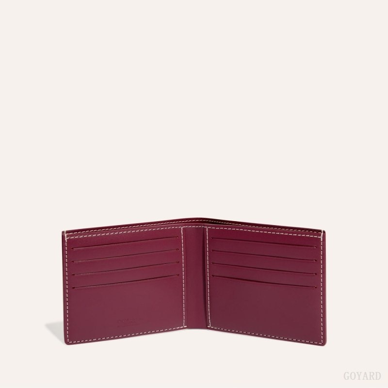 Burgundy Goyard VICTOIRE WALLET | KABI2865