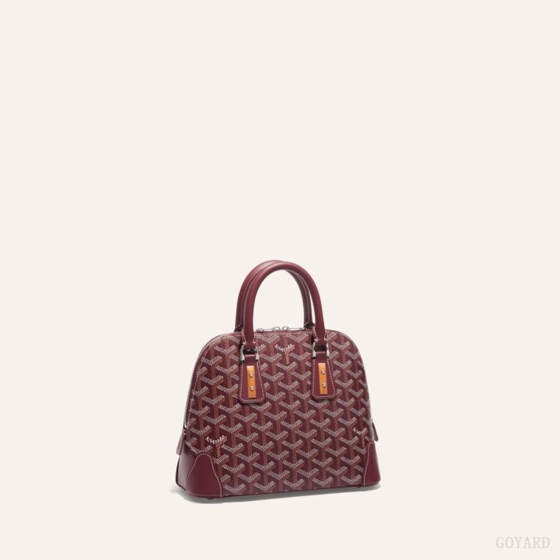 Burgundy Goyard Vendôme Mini Bag | HWEY0778