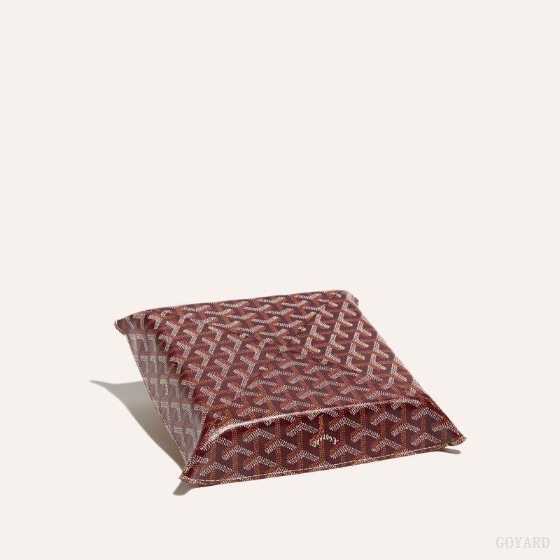 Burgundy Goyard Vide Poche Fourre-Tout | UUQX2152