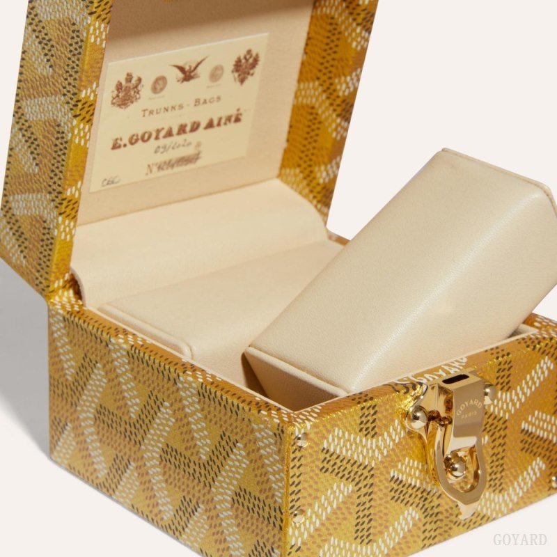 Gold Goyard REGENCE TRUNK | CHXI5296