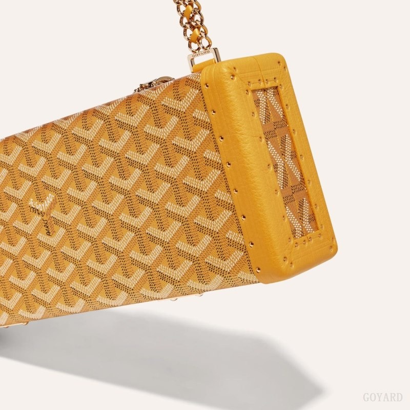 Gold Goyard SAINT-HONORE TRUNK BAG | GWHJ8826