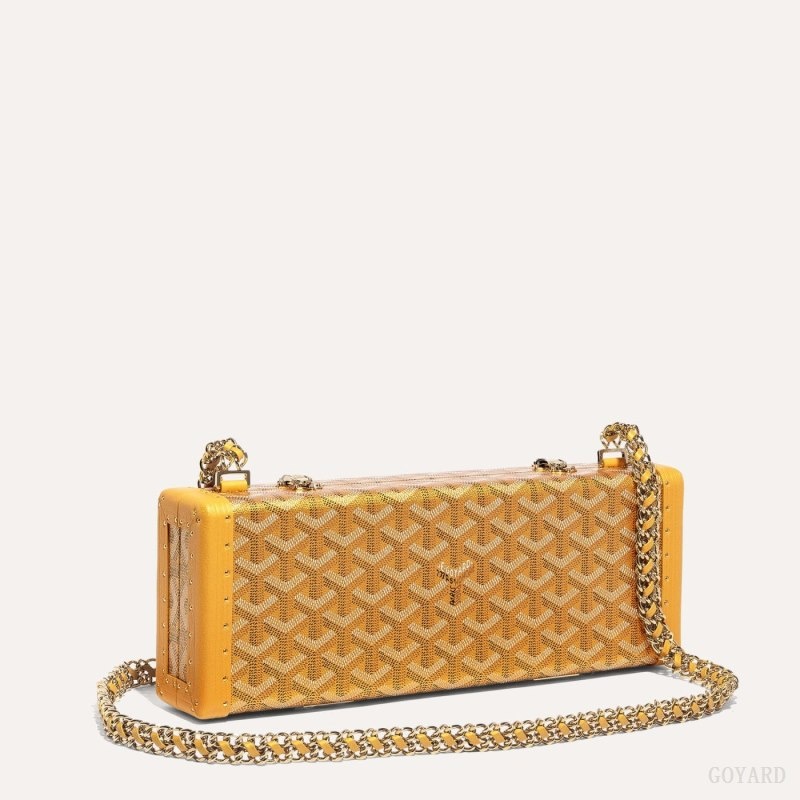 Gold Goyard SAINT-HONORE TRUNK BAG | GWHJ8826