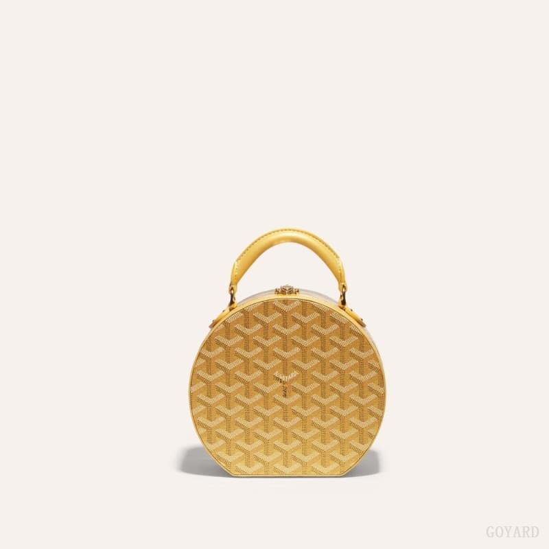 Gold Goyard THE ALTO HATBOX TRUNK BAG | TBQQ1640