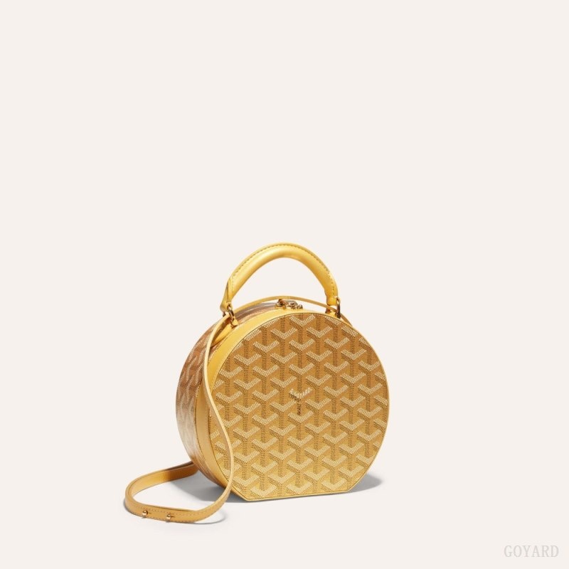 Gold Goyard THE ALTO HATBOX TRUNK BAG | TBQQ1640