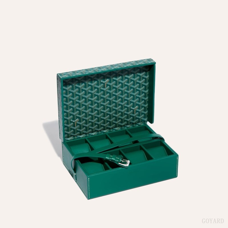 Green Goyard 8 WATCH CASE | JBMJ0401