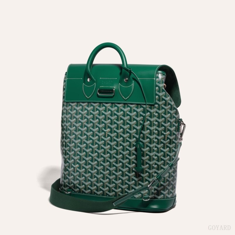 Green Goyard ALPIN MM BACKPACK | MNMK1190