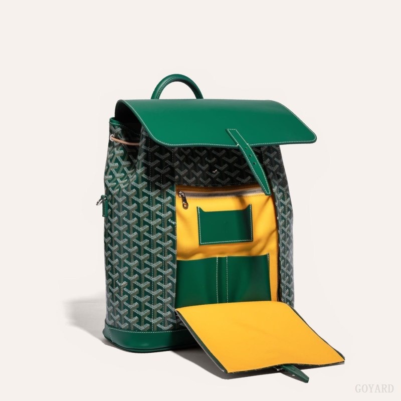 Green Goyard ALPIN MM BACKPACK | MNMK1190