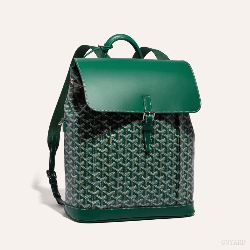 Green Goyard ALPIN MM BACKPACK | MNMK1190