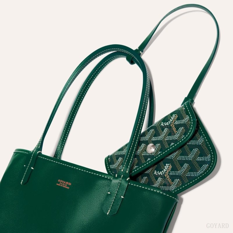 Green Goyard ANJOU MINI BAG | HDZV5247