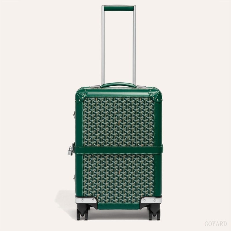 Green Goyard BOURGET PM TROLLEY CASE | PKSL5058