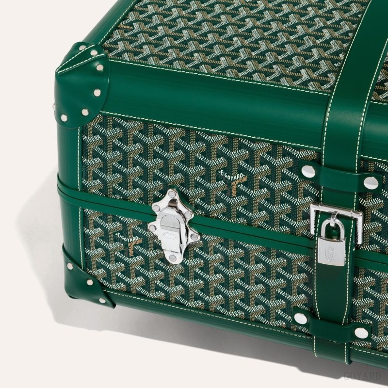 Green Goyard BOURGET PM TROLLEY CASE | PKSL5058