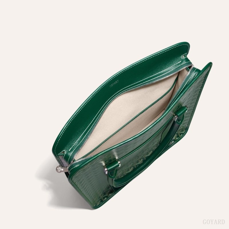 Green Goyard BOURGOGNE BAG | WEYP0837