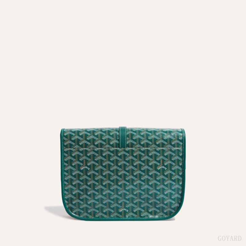 Green Goyard Belvedere MM Bag | JLQV7585